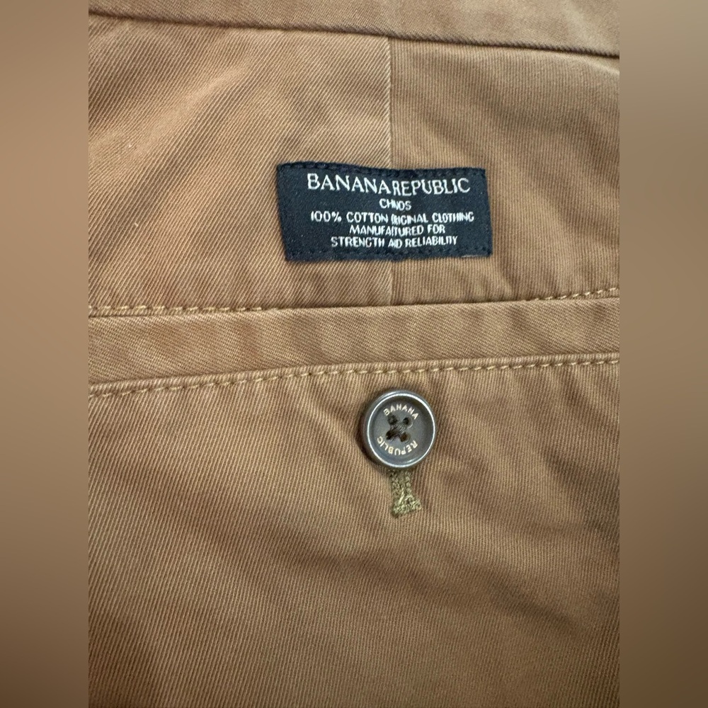 BANANA REPUBLIC • Men's Aiden Chino • Size 34/30 - Picture 2 of 5